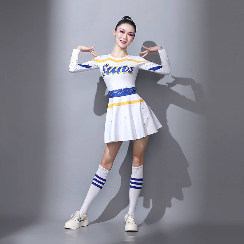 White blue